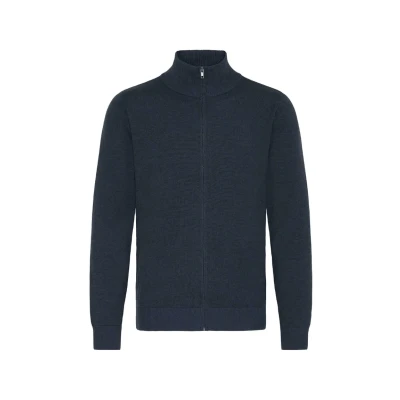 Afbeelding van BLEND Gebreid vest &#039; BHMCASSBERG blauw