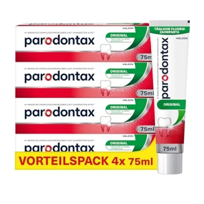Afbeelding van Parodontax Originele tandpasta, 4 x 75 ml helpt bloedend tandvlees te verminderen en voorkomen