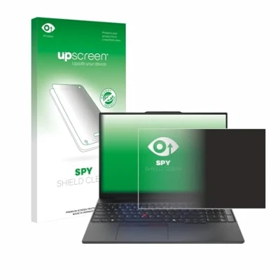Afbeelding van upscreen Privacy Schermbeschermer voor Lenovo ThinkPad E16 Gen 2 Screen Protector Anti Spy, Antikras, Vingerafdruk