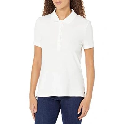 Afbeelding van Amazon Essentials Poloshirt met korte mouwen, wit, XL