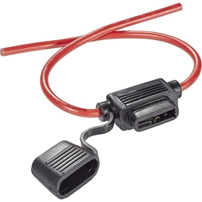 Afbeelding van TRU COMPONENTS Steekzekeringhouder (auto) Platte zekering standaard 30 A 3.3 mm² 1 stuk(s)