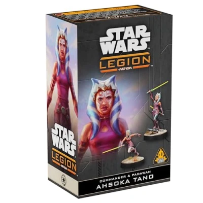 Afbeelding van Atomic Mass Games, Star Wars: Legion Commander &amp; Padawan Ahsoka Tano (Jedi Tano), Uitbreiding, Tabletop, 2 spelers, vanaf 14+ jaar, 120 180 minuten, Duits, Meertalig