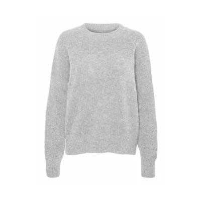 Afbeelding van VMBOOM LS O Neck Pullover GA NOOS, lichtgrijs gem., XL