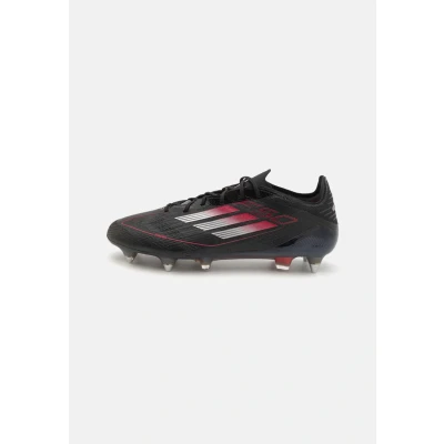 Afbeelding van adidas Performance F50 Elite SOFT Ground Voetbalschoenen met metalen noppen, Heren, Maat: 38, Core black/iron metallic/lucid red Kunststof