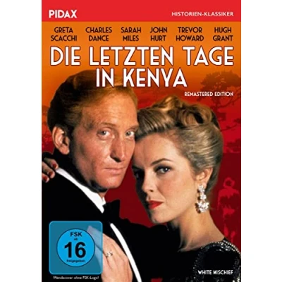 Afbeelding van Die letzten Tage in Kenya (White Mischief) Remastered Edition / Spannender Kolonial Krimi mit Starbesetzung (Pidax Film Klassiker)