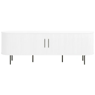 Afbeelding van Hygge Interiors Nola 180 cm TV Meubel Wit Eiken