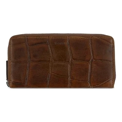 Afbeelding van bugatti Nevio LONG WITH ZIP Portemonnee, Dames, Maat: One Size, Cognac