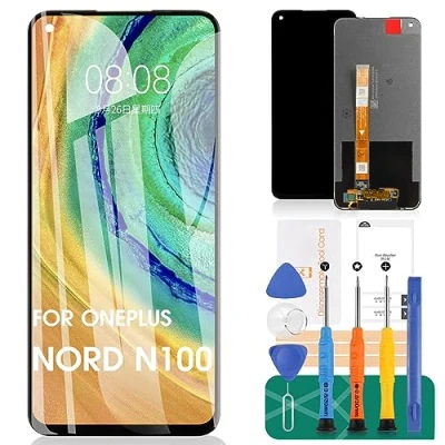 Afbeelding van SRJTEK Compatibel voor Een OnePlus Nord N100 Lcd scherm BE2013 BE2015 BE2011 Vervanging Onderdelen Touchscreen Sensor Digitizer Volledig Assmebly Kits