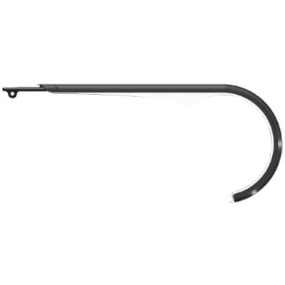 Afbeelding van Herrmans Kettingscherm Slim 38 308mm transparant/zwart