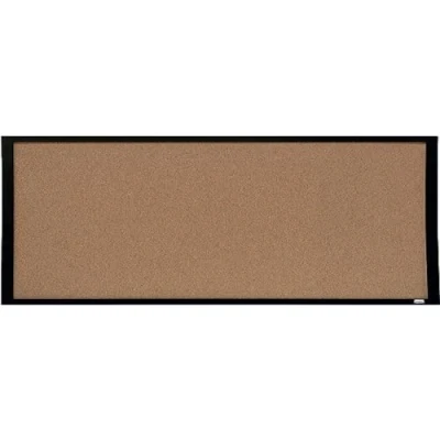 Afbeelding van Nobo Klein prikbord/memobord van Kurk met Zwart Frame, Aan de Muur te Bevestigen, Inclusief Montageset, Voor Thuis en op Kantoor, 585 x 430 Millimeter, 1903776