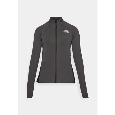 Afbeelding van The North Face BOLT Polartec Jacket Sweater met rits, Dames, Maat: Large, Asphalt grey/black