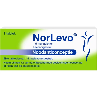 Afbeelding van Norlevo 1.50mg, 1 tabletten