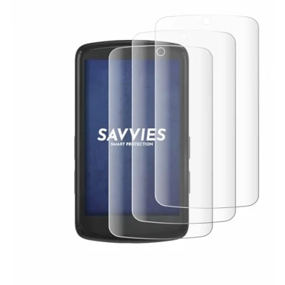 Afbeelding van Savvies Screenprotector voor Bryton Rider S810 Folie Beschermfolie transparant volledig dekking (4 Stuks)
