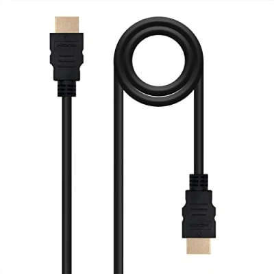 Afbeelding van HDMI Cable NANOCABLE V2.0, 0.5m 10.15.3600 V2.0 4K 0,5 m Black