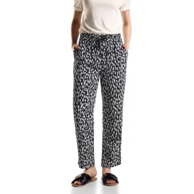Afbeelding van Broek met losse pasvorm, zwart, 44W x 28L