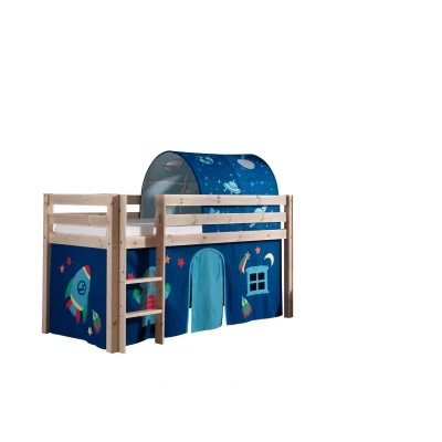 Afbeelding van Deze PINO combinatie bevat een midden slaper, gordijn astro en tunnel