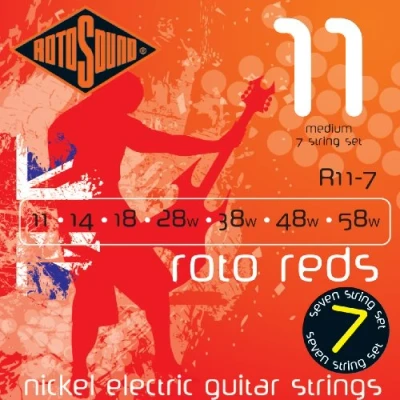 Afbeelding van Rotosound R11 7 snarenset voor snarige elektrische gitaar