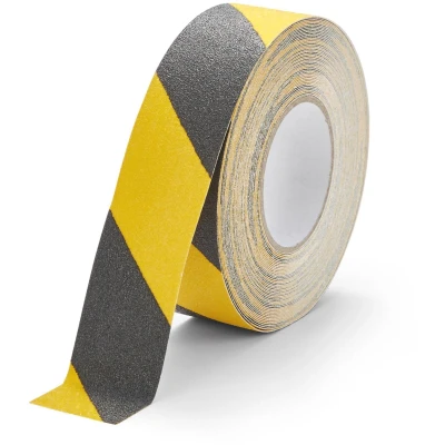Afbeelding van Durable Duraline Antisliptape Grip 50 Mm X 15 M, Geel/zwart Vloersticker
