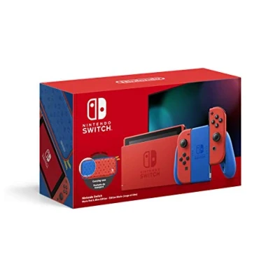 Afbeelding van Nintendo Switch (2019 upgrade) Mario Red &amp; Blue Edition