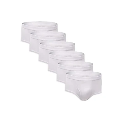 Afbeelding van Fruit of the Loom Heren Slip (Pack van 6), Kleur: wit, L