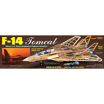 Afbeelding van Guillow Grumman F 14 Tomcat Balsa Model Aircraft Kit