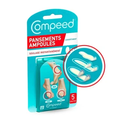 Afbeelding van Compeed Mixpack 5 Blarenpleisters in diverse vormen en soorten