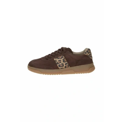 Afbeelding van Caprice Sneaker Sneakers laag, Dames, Maat: 37, Dk brown comb Schoenen
