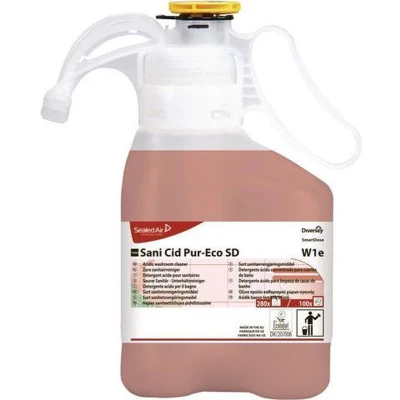 Afbeelding van Taski Smartdose® Sanitairreiniger, vloeibaar, 1.4 liter, rood (fles liter)
