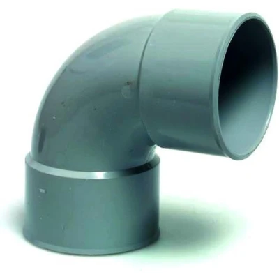 Afbeelding van Bocht 87 graden PVC U 75 mm lijmmof grijs KOMO