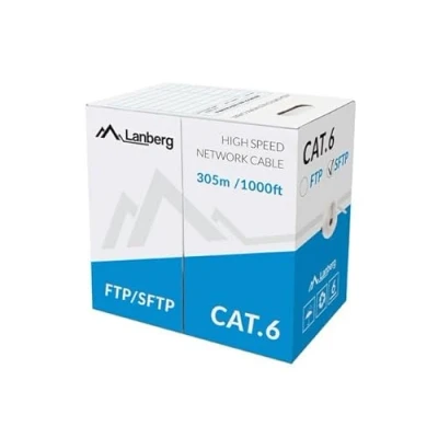 Afbeelding van Kabel Ethernet LAN Lanberg LCF6 11CU 0305 S Grijs 305 m