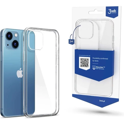 Afbeelding van 3mk iPhone 13 Clear Case Telefoonhoesje voor Optimale Bescherming Transparant