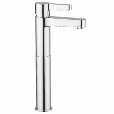 Afbeelding van Rubio Veneto hoge wastafelkraan 302 met waste chroom R206513E21
