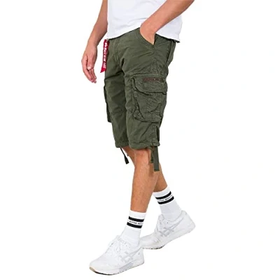 Afbeelding van Alpha Industries Jet Korte Broeken Groen 31 Man