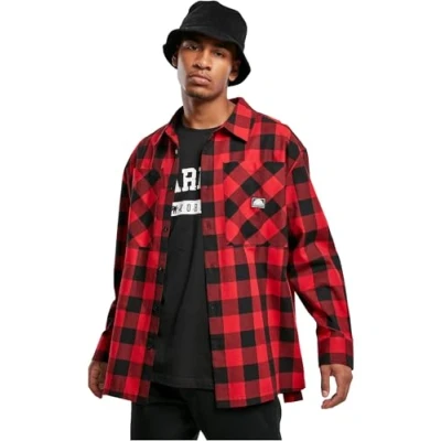 Afbeelding van Southpole Overhemd, Heren, Maat: Large, Red