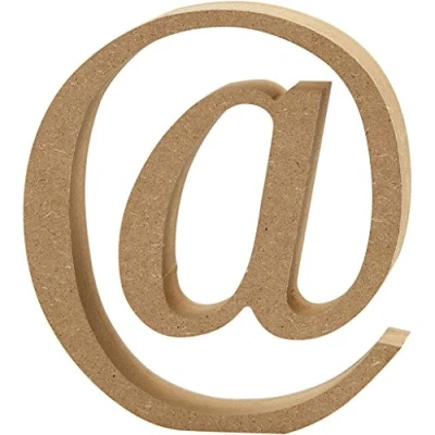 Afbeelding van Creotime Houten Symbool @ 8 Cm