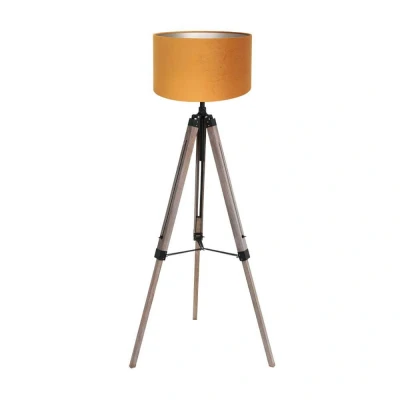 Afbeelding van Mexlite vloerlamp Triek zwart 4103ZW