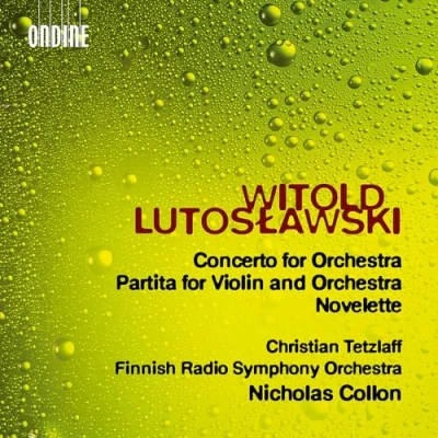 Afbeelding van Christian Tetzlaff, Finnish Radio Symphony Orchestra Lutoslawski: Concerto For Orchestra/Partita Violin And Orchestra/Noveletta (CD)