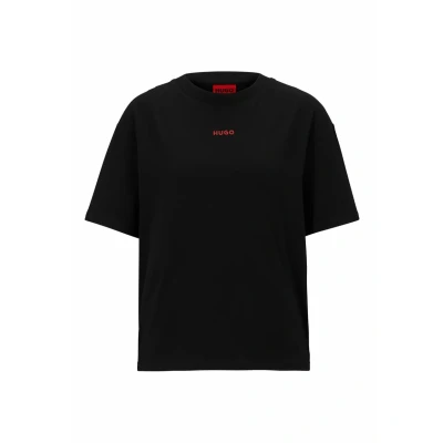 Afbeelding van HUGO Shuffle Pyjamashirt, Dames, Maat: Small, Black one