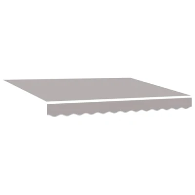 Afbeelding van vidaXL Luifel Vervangende Stof voor 3x2.5 m Frame Lichtgrijs