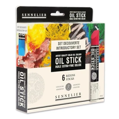 Afbeelding van Sennelier Olie Bar Set van 6 x 38ml Sticks