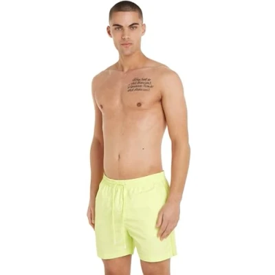 Afbeelding van Calvin Klein Heren Medium Trekkoord, Sunny Lime, S, Zonnige Limoen, S