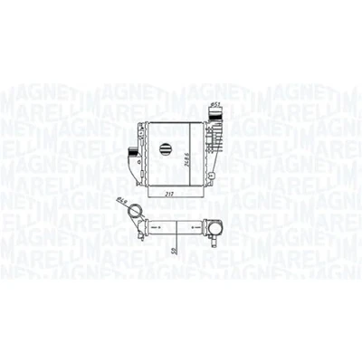 Afbeelding van Magneti Marelli Interkoeler 351319205330