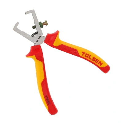 Afbeelding van Tolsen VDE Striptang Premium Kabelstripper Industrial 160 mm