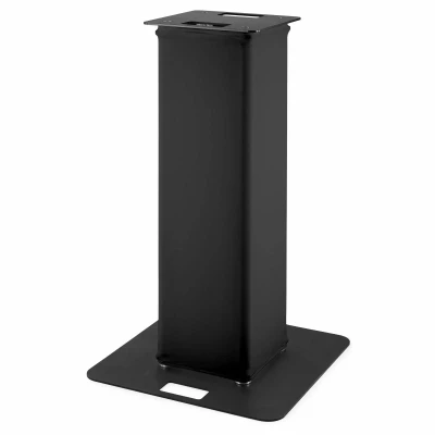 Afbeelding van BeamZ P30 truss totem met zwarte lycra hoes 1 meter hoog