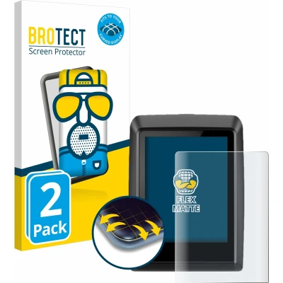 Afbeelding van BROTECT Full Cover Antireflecterende Screen Protector voor Bosch Kiox 500 (2 Stuks) Schermbeschermer, Anti Glare Protector, Mat