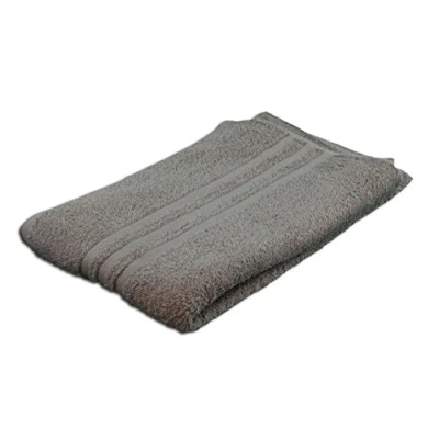 Afbeelding van Gözze Elegante handdoek set van 2, Sylt, 100% katoen, dichte basisstof (440 g/m²), 50 x 100 cm zilver