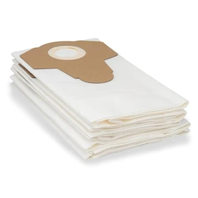 Afbeelding van Parkside 5 VLIES stofzuigerzakken/stofzakken voor fijn stof LIDL nat/droog stofzuiger PNTS 1250, 1300, A1, B1, B2, B3, C1, C3, D1, D3, E2, E4, F5 fijnstoffilterzak met sluiting
