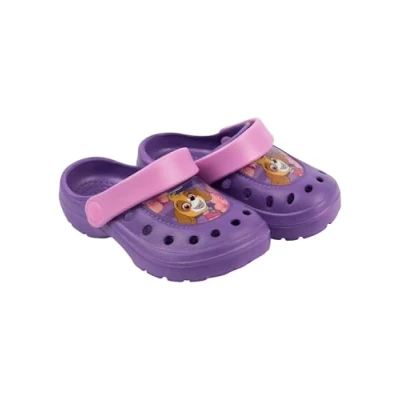 Afbeelding van Paw Patrol Clogs voor meisjes, Skye kindersandalen, slippers, tuinschoenen, antislip, lila, 26/27 EU