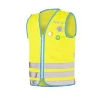 Afbeelding van Wowow Crazy Monster Jacket fluohesje, geel, L (kind) Fluohesje
