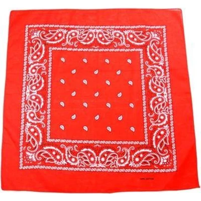 Afbeelding van Zac&#039;s Alter Ego Bandana Paisley Rood/Wit